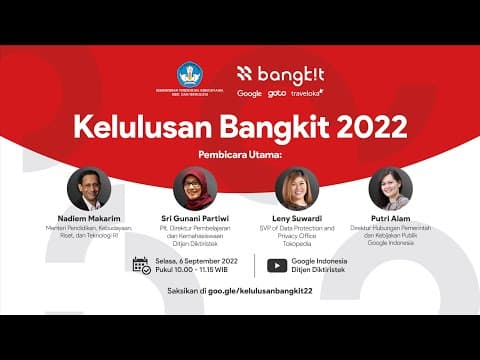 Invited to Kelulusan Bangkit 2022 in Jakarta!