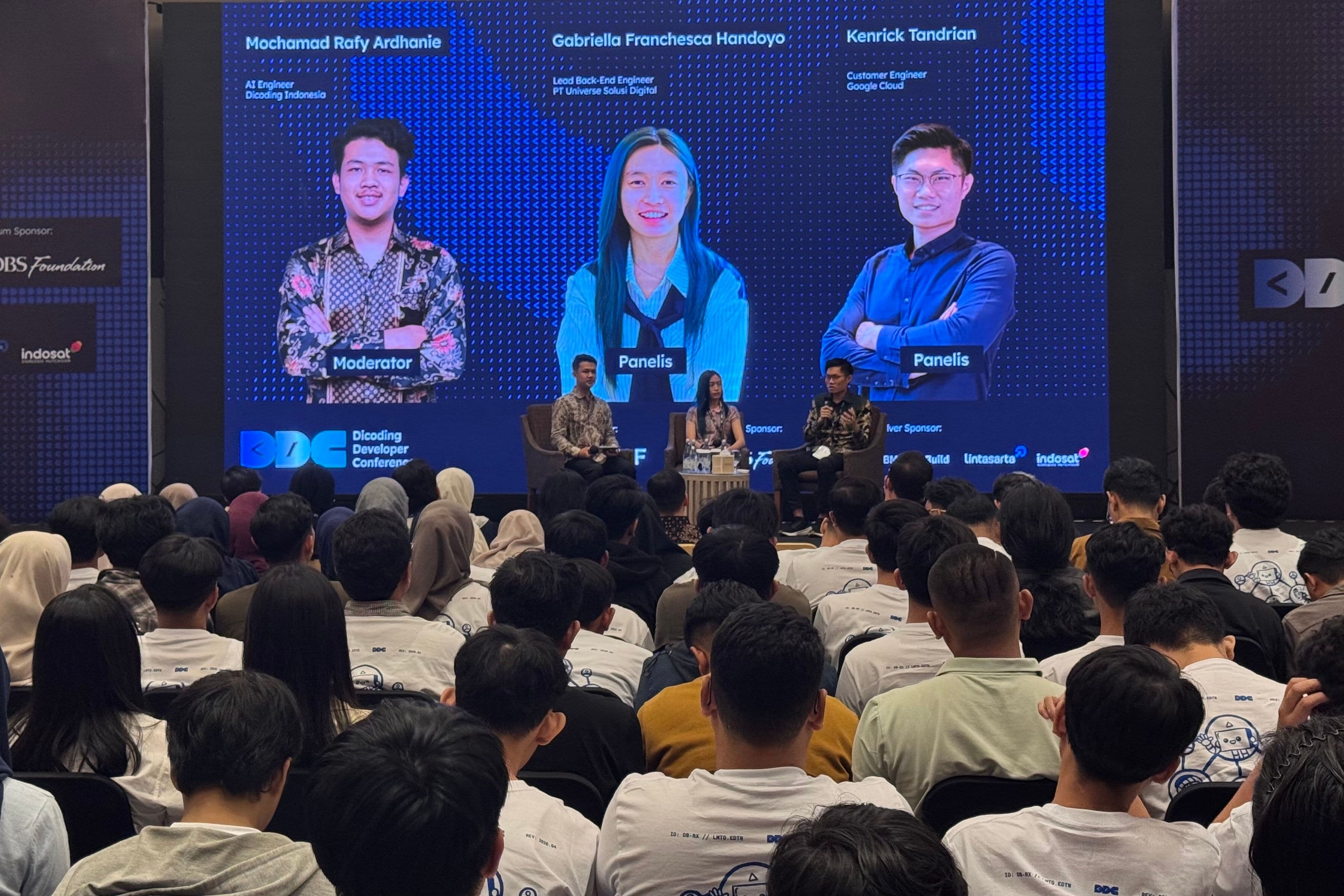 Dicoding Alumni Panel Discussion at DDC 2026