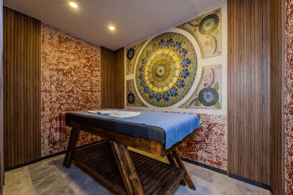 The massage room